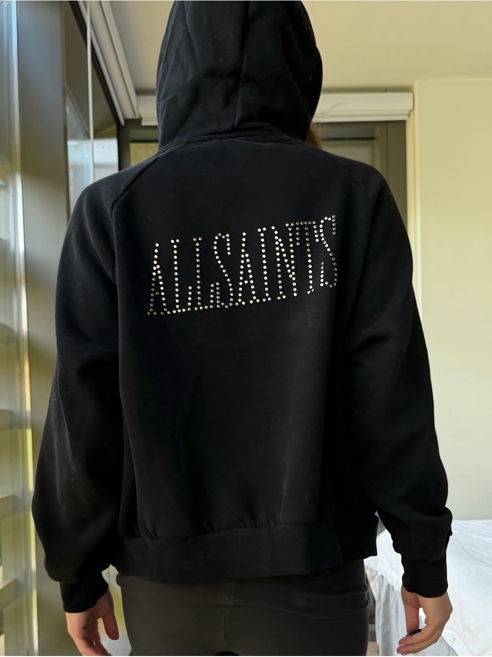 All Saints Black Hoodie